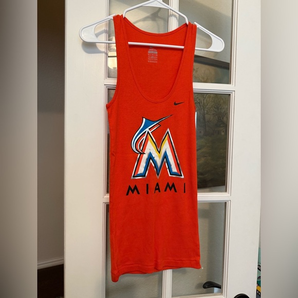 Nike Tops - Nike Miami Marlins MLB Tank Top Medium  Florida